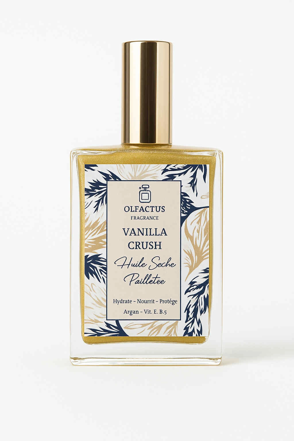 Vanilla Crush – Huile Sèche Pailletée