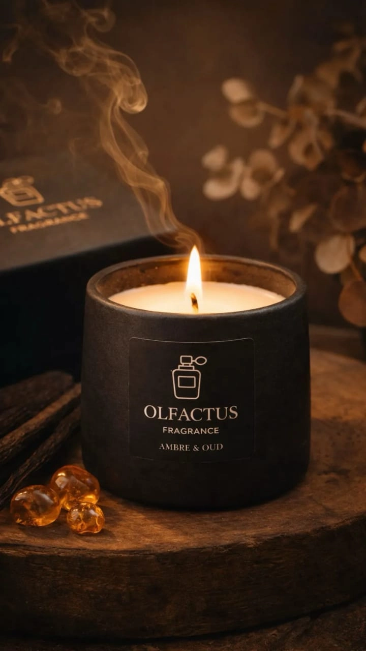 Bougie Parfumée Ambre & Oud